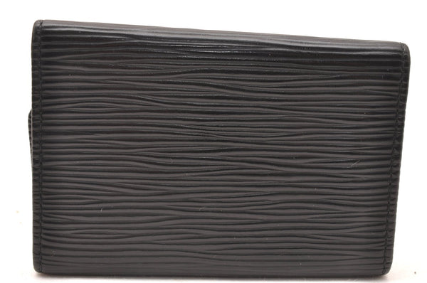 Authentic Louis Vuitton Epi Multicles 6 Key Case Black M63812 LV 0706J