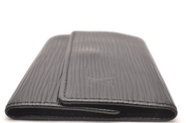 Authentic Louis Vuitton Epi Multicles 6 Key Case Black M63812 LV 0706J