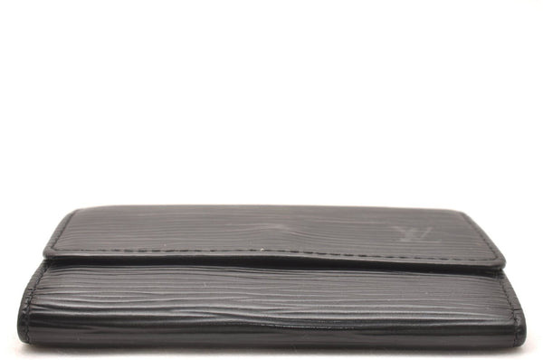Authentic Louis Vuitton Epi Multicles 6 Key Case Black M63812 LV 0706J
