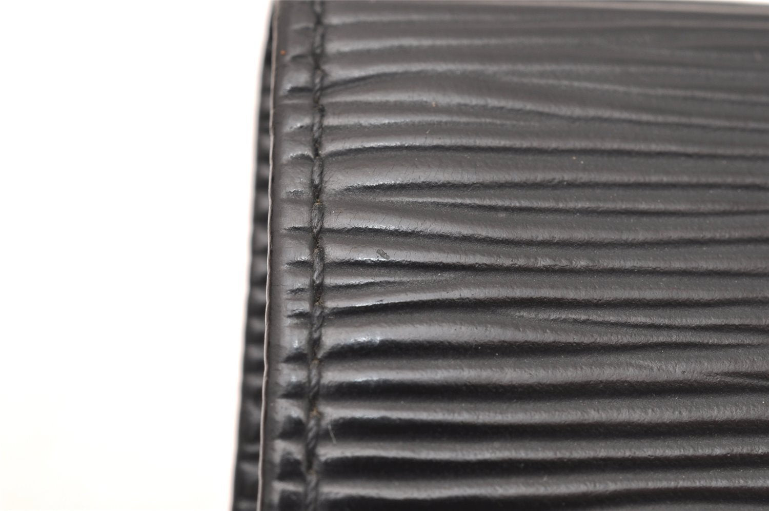 Authentic Louis Vuitton Epi Multicles 6 Key Case Black M63812 LV 0706J