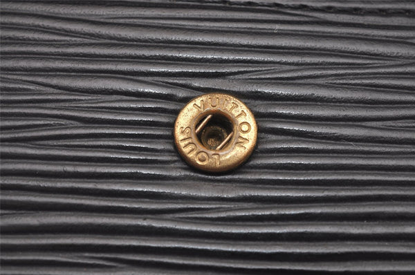 Authentic Louis Vuitton Epi Multicles 6 Key Case Black M63812 LV 0706J