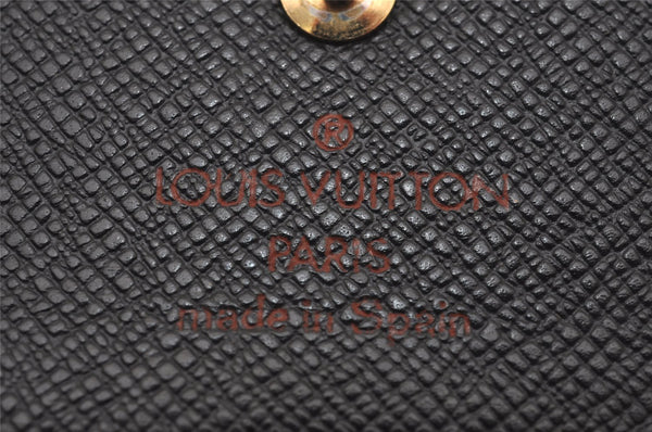 Authentic Louis Vuitton Epi Multicles 6 Key Case Black M63812 LV 0706J