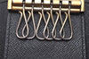 Authentic Louis Vuitton Epi Multicles 6 Key Case Black M63812 LV 0706J