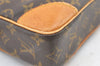 Authentic Louis Vuitton Monogram Porte Documents Voyage M53361 Briefcase 0706K