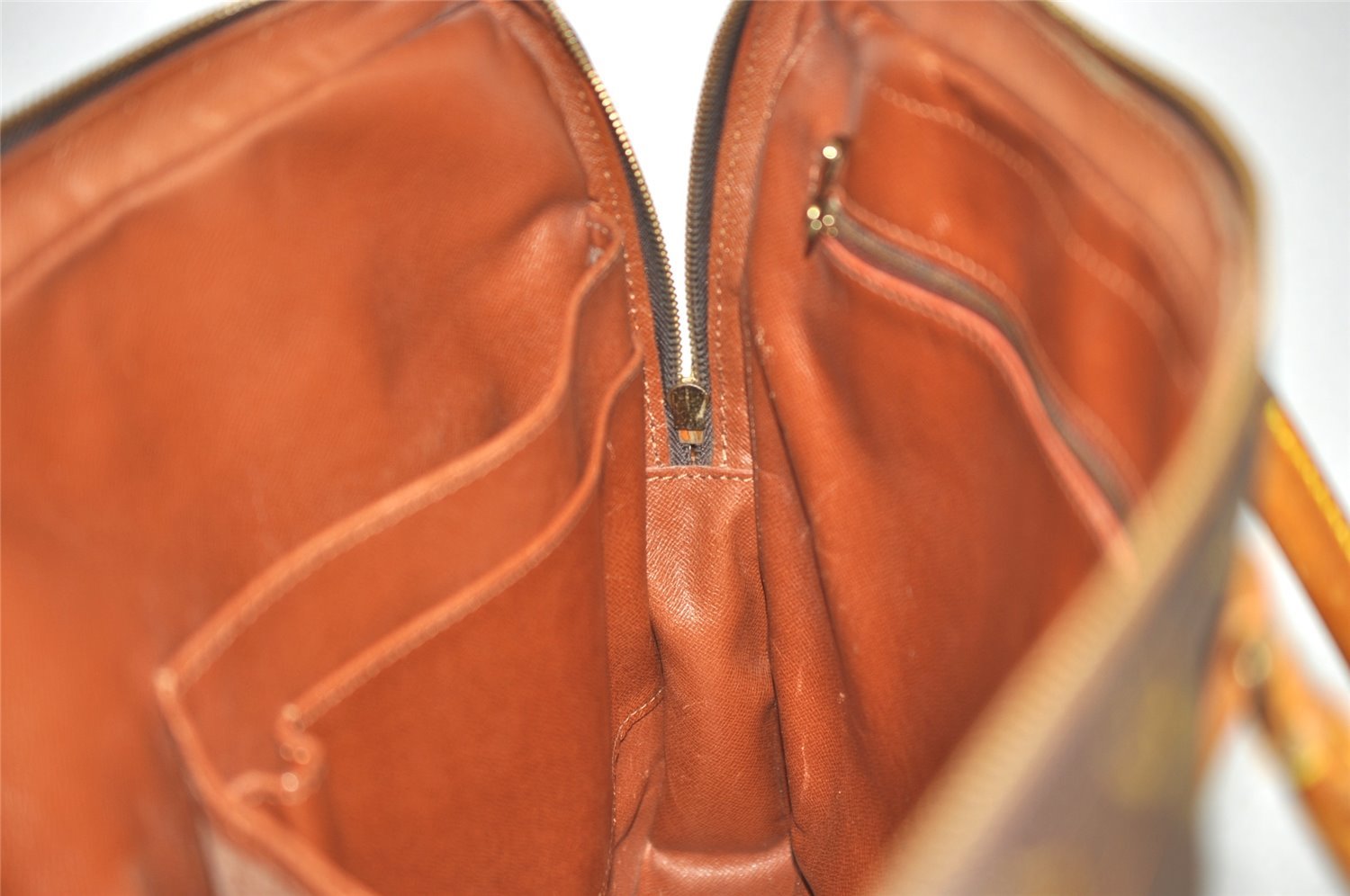 Authentic Louis Vuitton Monogram Porte Documents Voyage M53361 Briefcase 0706K