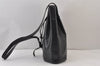 Authentic Louis Vuitton Epi Sac A Dos Shoulder Bag Black M80153 LV 0707K