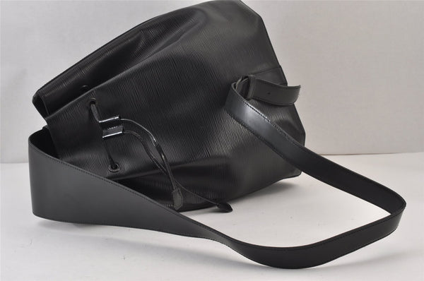 Authentic Louis Vuitton Epi Sac A Dos Shoulder Bag Black M80153 LV 0707K
