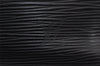 Authentic Louis Vuitton Epi Sac A Dos Shoulder Bag Black M80153 LV 0707K