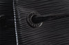 Authentic Louis Vuitton Epi Sac A Dos Shoulder Bag Black M80153 LV 0707K