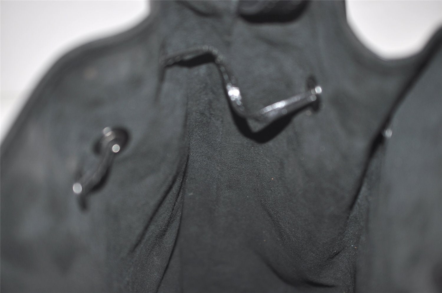 Authentic Louis Vuitton Epi Sac A Dos Shoulder Bag Black M80153 LV 0707K