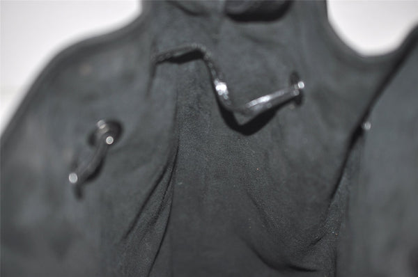 Authentic Louis Vuitton Epi Sac A Dos Shoulder Bag Black M80153 LV 0707K