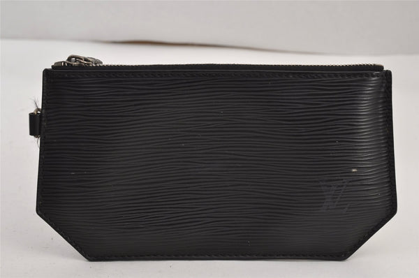 Authentic Louis Vuitton Epi Sac A Dos Shoulder Bag Black M80153 LV 0707K