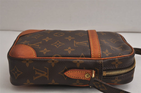 Authentic Louis Vuitton Monogram Danube Shoulder Cross Body Bag M45266 LV 0710K