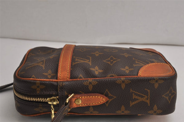 Authentic Louis Vuitton Monogram Danube Shoulder Cross Body Bag M45266 LV 0710K