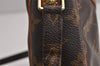 Authentic Louis Vuitton Monogram Danube Shoulder Cross Body Bag M45266 LV 0710K