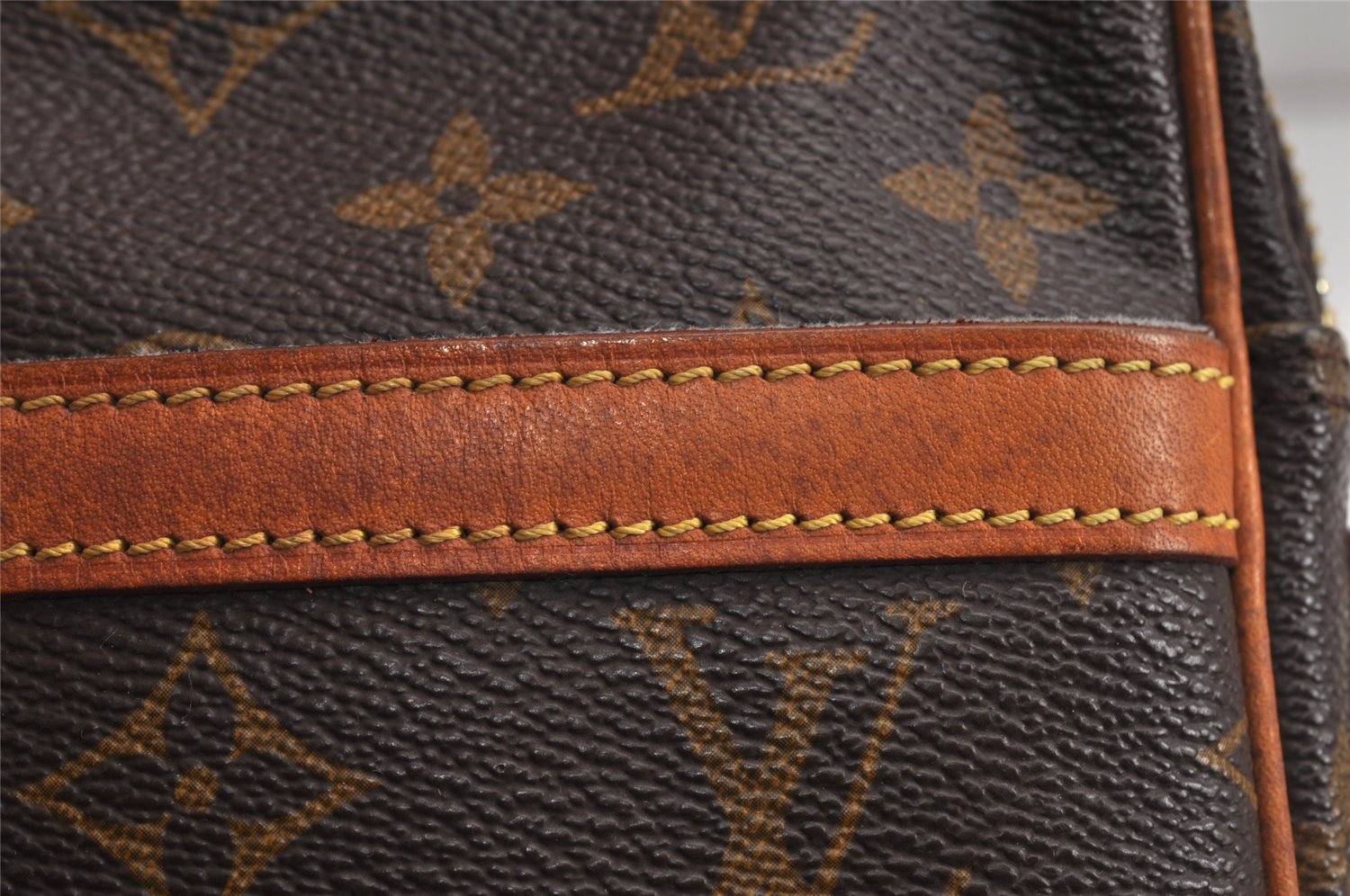 Authentic Louis Vuitton Monogram Danube Shoulder Cross Body Bag M45266 LV 0710K