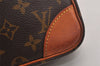 Authentic Louis Vuitton Monogram Danube Shoulder Cross Body Bag M45266 LV 0710K