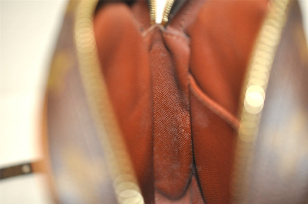 Authentic Louis Vuitton Monogram Danube Shoulder Cross Body Bag M45266 LV 0710K