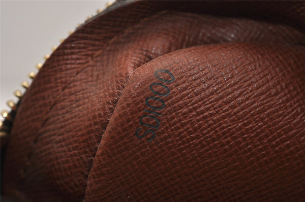 Authentic Louis Vuitton Monogram Danube Shoulder Cross Body Bag M45266 LV 0710K