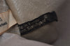 Authentic Christian Dior Trotter Clutch Hand Bag Canvas Leather Brown 0711J
