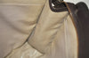 Authentic Christian Dior Trotter Clutch Hand Bag Canvas Leather Brown 0711J