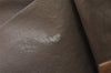 Authentic Christian Dior Trotter Clutch Hand Bag Canvas Leather Brown 0711J