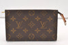 Authentic Louis Vuitton Monogram Pouch For Bucket PM LV Junk 0711K