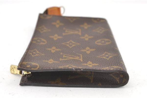 Authentic Louis Vuitton Monogram Pouch For Bucket PM LV Junk 0711K