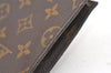 Authentic Louis Vuitton Monogram Pouch For Bucket PM LV Junk 0711K