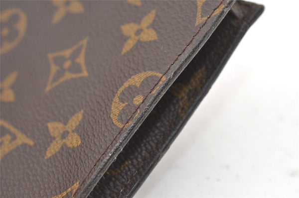 Authentic Louis Vuitton Monogram Pouch For Bucket PM LV Junk 0711K