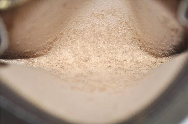 Authentic Louis Vuitton Monogram Pouch For Bucket PM LV Junk 0711K