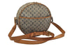 Auth Louis Vuitton Monogram Mini Jeanne GM Shoulder Cross Bag M92000 Blue 0712K