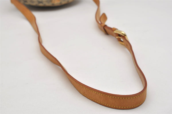 Auth Louis Vuitton Monogram Mini Jeanne GM Shoulder Cross Bag M92000 Blue 0712K