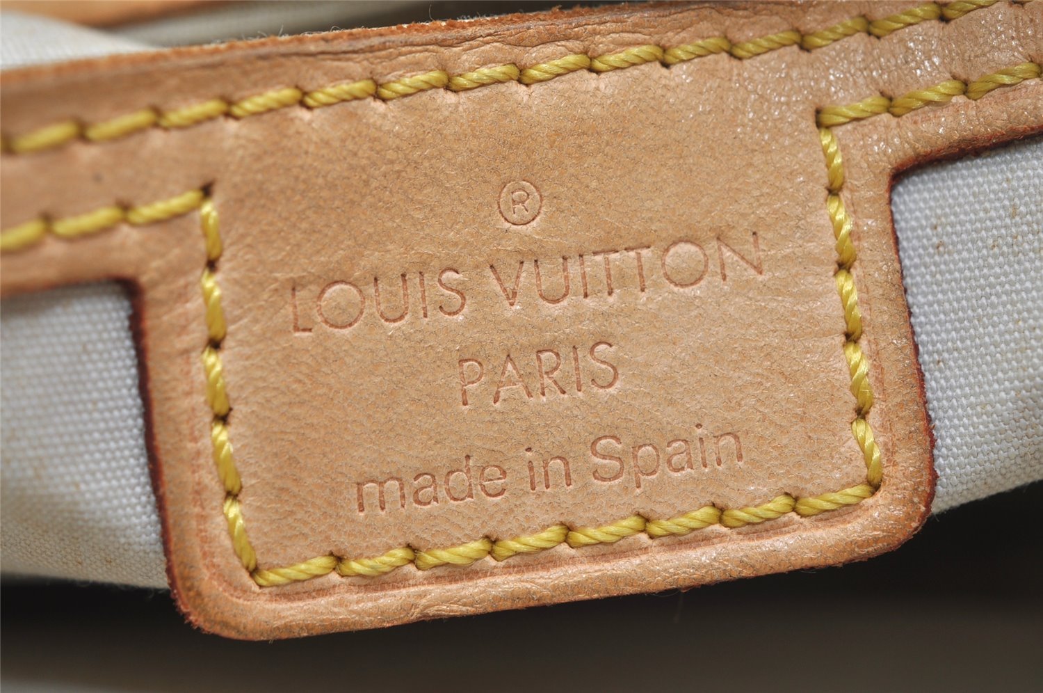 Auth Louis Vuitton Monogram Mini Jeanne GM Shoulder Cross Bag M92000 Blue 0712K