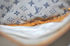Auth Louis Vuitton Monogram Mini Jeanne GM Shoulder Cross Bag M92000 Blue 0712K