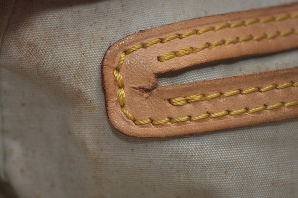 Auth Louis Vuitton Monogram Mini Jeanne GM Shoulder Cross Bag M92000 Blue 0712K