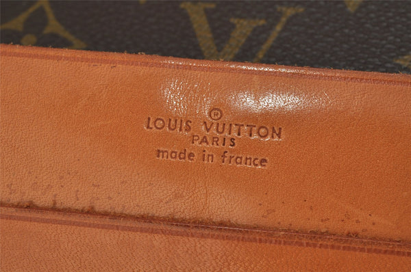 Louis Vuitton Monogram Portable Serviette Desktop Organizer Shoulder Bag 0713J