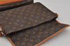 Louis Vuitton Monogram Portable Serviette Desktop Organizer Shoulder Bag 0713J