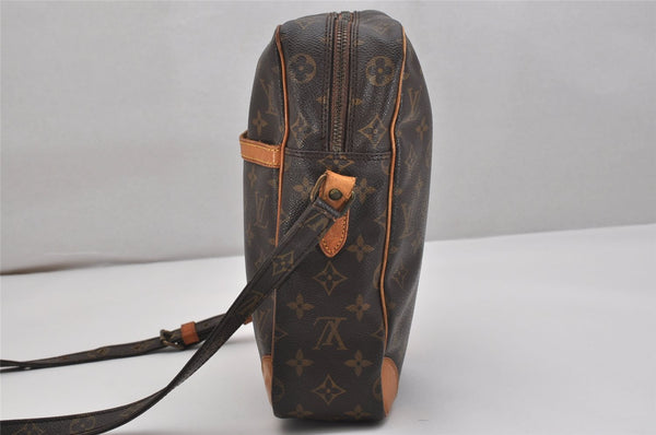 Authentic Louis Vuitton Monogram Danube GM Shoulder Cross Bag M45262 LV 0714K