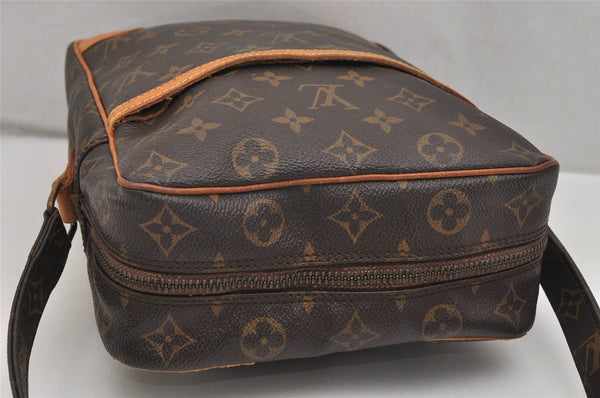 Authentic Louis Vuitton Monogram Danube GM Shoulder Cross Bag M45262 LV 0714K