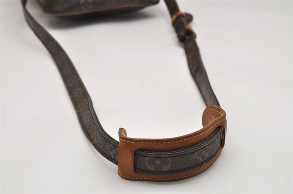 Authentic Louis Vuitton Monogram Danube GM Shoulder Cross Bag M45262 LV 0714K