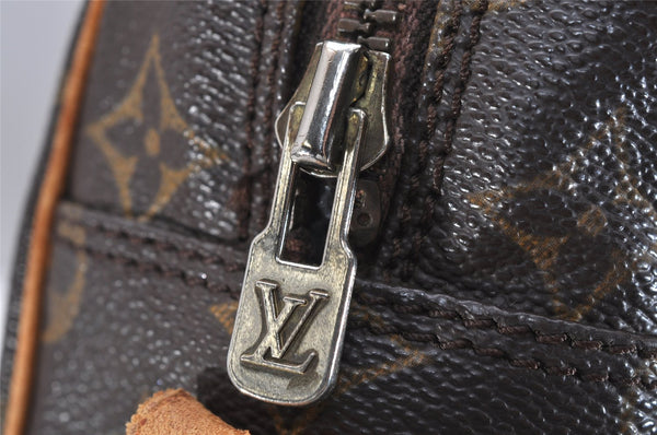 Authentic Louis Vuitton Monogram Danube GM Shoulder Cross Bag M45262 LV 0714K