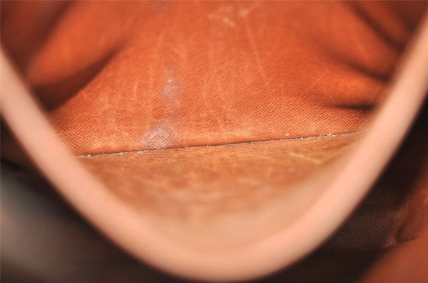 Authentic Louis Vuitton Monogram Danube GM Shoulder Cross Bag M45262 LV 0714K