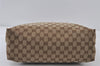 Auth GUCCI Web Sherry Line Shoulder Bag GG Canvas Leather 189751 Brown 0715J