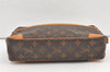 Authentic Louis Vuitton Monogram Compiegne 28 Clutch Hand Bag M51845 LV 0715K