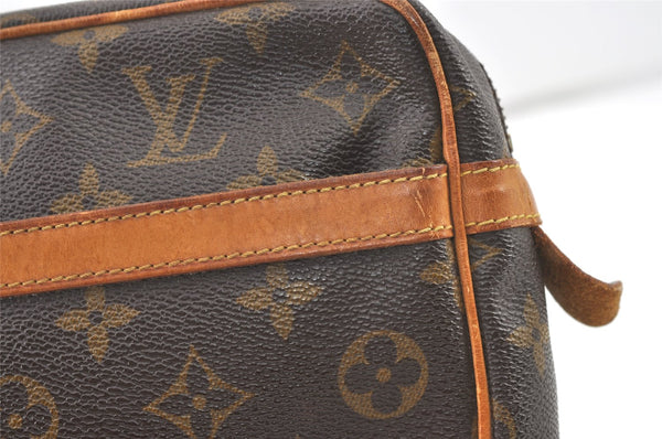 Authentic Louis Vuitton Monogram Compiegne 28 Clutch Hand Bag M51845 LV 0715K