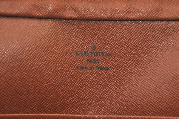 Authentic Louis Vuitton Monogram Compiegne 28 Clutch Hand Bag M51845 LV 0715K