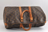 Auth Louis Vuitton Monogram Keepall 45 Travel Boston Bag Old Model LV Junk 0716J