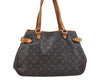 Authentic Louis Vuitton Monogram Batignolles Horizontal Tote Bag M51154 LV 0717J