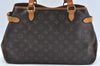 Authentic Louis Vuitton Monogram Batignolles Horizontal Tote Bag M51154 LV 0717J